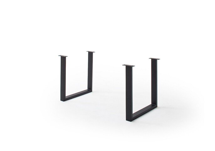 Tischgestell >CALABRIA< (2er-Set) in anthrazit - 73x74x8 (BxHxT)