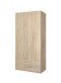 Kleiderschrank >Cadixo< in Sonoma Eiche - 100,9x212,9x58,9cm (BxHxT)