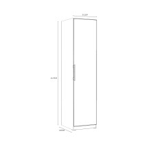 Kleiderschrank >Cadixo< in Sonoma Eiche - 51,2x212,9x58,9cm (BxHxT)