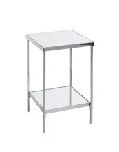 Beistelltisch >52287< in chrom, Metall, Spiegel 5...