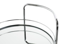 Servierwagen >54220< in chrom, Metall, Spiegel 5 mm - 80x48cm (HxD)
