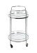 Servierwagen >54220< in chrom, Metall, Spiegel 5 mm - 80x48cm (HxD)