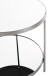 Beistelltisch >54258< in chrom, Metall, Spiegel 5 mm - 46x44cm (HxD)