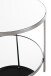 Beistelltisch >54258< in chrom, Metall, Spiegel 5 mm - 46x44cm (HxD)