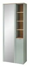 Garderobenschrank >Bari< in Schilfgrün matt -...