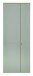 Schuhschrank >Bari< in Schilfgrün matt, MDF, Spannplatte - 78x202x38cm (BxHxT)