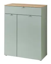 Schuhschrank >Bari< in Schilfgrün matt, MDF,...
