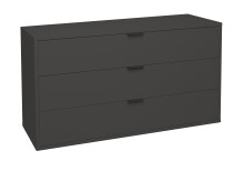 Kommode >Bonnie< in anthrazit matt lack -...