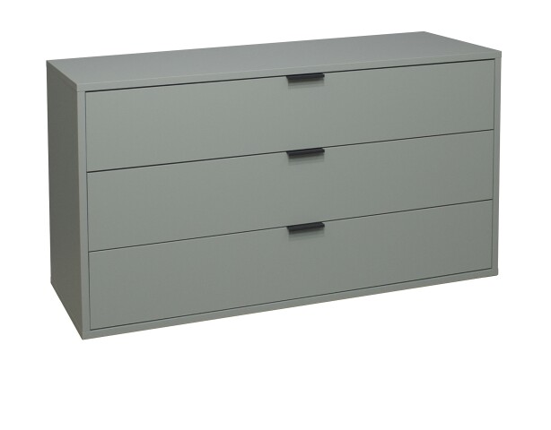 Kommode >Bonnie< in pine green matt lack - 119x67x45cm (BxHxT)