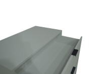 Kommode >Bonnie< in pine green matt lack - 119x67x45cm (BxHxT)