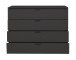 Kommode >Bonnie< in anthrazit matt lack - 119x87x45cm (BxHxT)
