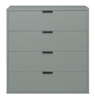Kommode >Bonnie< in pine green matt lack -...