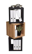 Regalwürfel >Cube< in asteiche - 40x41x40cm (BxHxT)