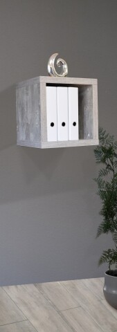 Regalwürfel >Cube< in beton - 40x41x40cm (BxHxT)