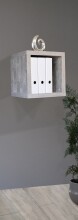 Regalwürfel >Cube< in beton - 40x41x40cm (BxHxT)