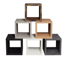 Regalwürfel >Cube< in beton - 40x41x40cm (BxHxT)
