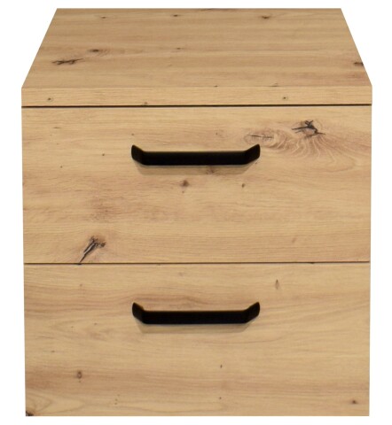 Nachtkommode >Klipp< in asteiche - 50x50x35cm (BxHxT)