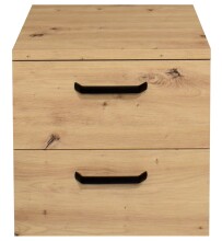Nachtkommode >Klipp< in asteiche - 50x50x35cm (BxHxT)