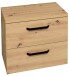 Nachtkommode >Klipp< in asteiche - 50x50x35cm (BxHxT)