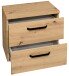 Nachtkommode >Klipp< in asteiche - 50x50x35cm (BxHxT)