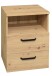 Nachtkommode >Klipp< in asteiche - 50x73x35cm (BxHxT)