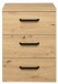 Nachtkommode >Klipp< in asteiche - 50x73x35cm (BxHxT)