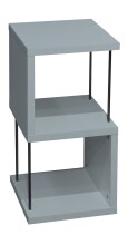 Regal >Sticks< in aqua matt lack - 33x65x33cm (BxHxT)