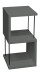 Regal >Sticks< in pine green matt lack - 33x65x33cm (BxHxT)