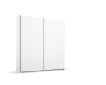 Schwebetürenschrank >Aurelia< in alpinweiß, Holzwerkstoff - 175x210x59cm (BxHxT)