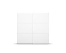 Schwebetürenschrank >Aurelia< in alpinweiß, Holzwerkstoff - 218x210x59cm (BxHxT)