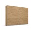 Schwebetürenschrank >Aurelia< in Eiche Artisan - 261x210x59 (BxHxT)