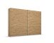 Schwebetürenschrank >Aurelia< in Eiche Artisan - 261x210x59 (BxHxT)