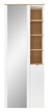 Garderobenschrank >Bari< in Weiß matt, MDF,...