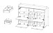 Schuhschrank >Bari< in Weiß matt, MDF, Spannplatte - 148x103x38cm (BxHxT)