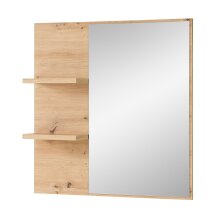 Garderoben-Set >Bari< in Weiß matt, MDF, Spannplatte - 264x202x38cm (BxHxT)