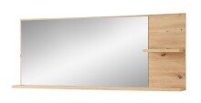 Garderoben-Set >Bari< in Weiß matt, MDF, Spannplatte - 208x202x38cm (BxHxT)