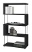 Regal >Sticks< in schwarzstahl Dekor - 66x126x33cm (BxHxT)