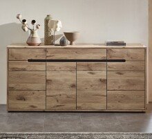 Sideboard >Bellano< in Viking Oak Dekor, MDF,...