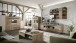 Highboard >Bellano< in Viking Oak Dekor, MDF, Spannplatte - 125x128x38cm (BxHxT)