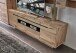 Wohnwand >Bellano< in Viking Oak Dekor, MDF, Spannplatte - 309x185x44cm (BxHxT)