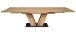 Kulissentisch >Komfort 2< in asteiche / plankeneiche - 160x76x90cm (BxHxT)