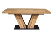 Kulissentisch >Komfort 2< in plankeneiche - 160x76x90cm (BxHxT)