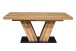 Kulissentisch >Komfort 2< in plankeneiche - 160x76x90cm (BxHxT)