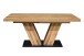 Kulissentisch >Komfort 2< in plankeneiche - 160x76x90cm (BxHxT)