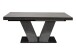 Kulissentisch >Komfort 2< in graphit  - 180x76x90cm (BxHxT)