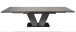 Kulissentisch >Komfort 2< in graphit  - 180x76x90cm (BxHxT)