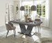 Kulissentisch >Komfort 2< in graphit  - 180x76x90cm (BxHxT)