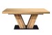 Kulissentisch >Komfort 2< in asteiche / plankeneiche - 180x76x90cm (BxHxT)