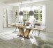 Kulissentisch >Komfort 2< in asteiche / plankeneiche - 180x76x90cm (BxHxT)