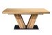 Kulissentisch >Komfort 2< in asteiche / plankeneiche - 180x76x90cm (BxHxT)